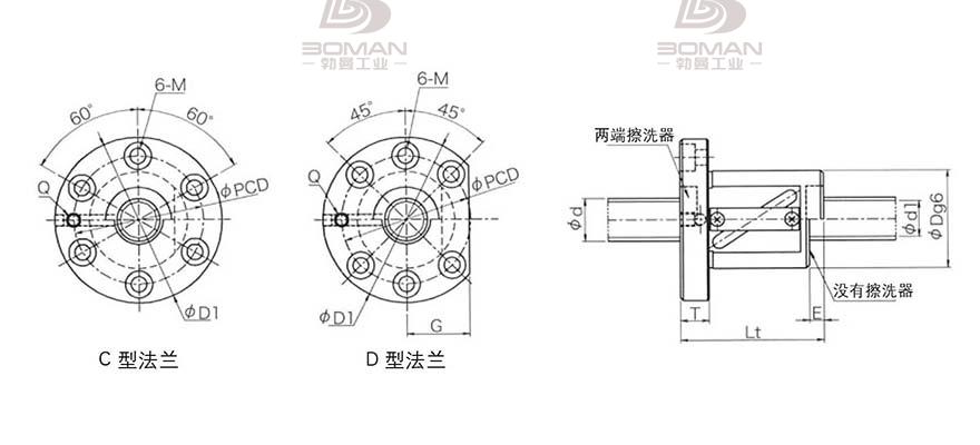 KURODA GR3205DS-DALR 黑田精工丝杆怎么安装图解