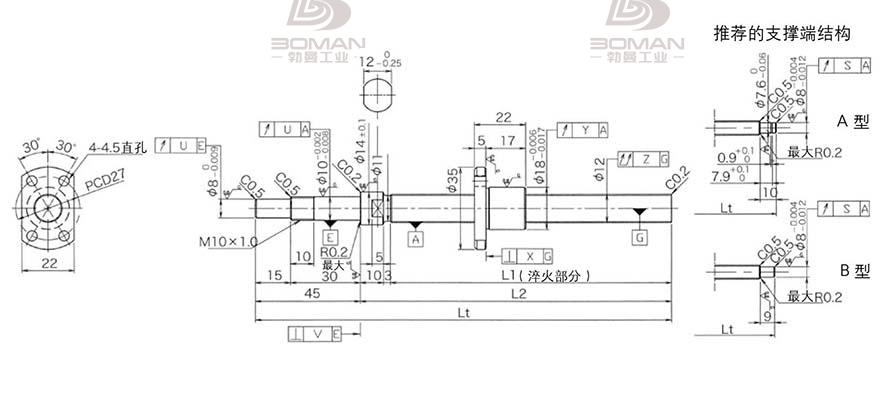 KURODA DP1202JS-HDNR-0300B-C3F 黑田丝杆3d软件下载