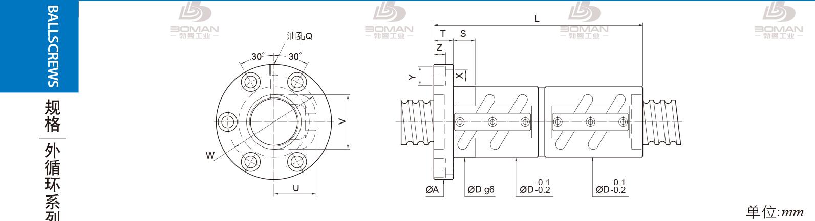 PMI FDVC-2505-2.5 PMI转造级滚珠丝杠型号说明