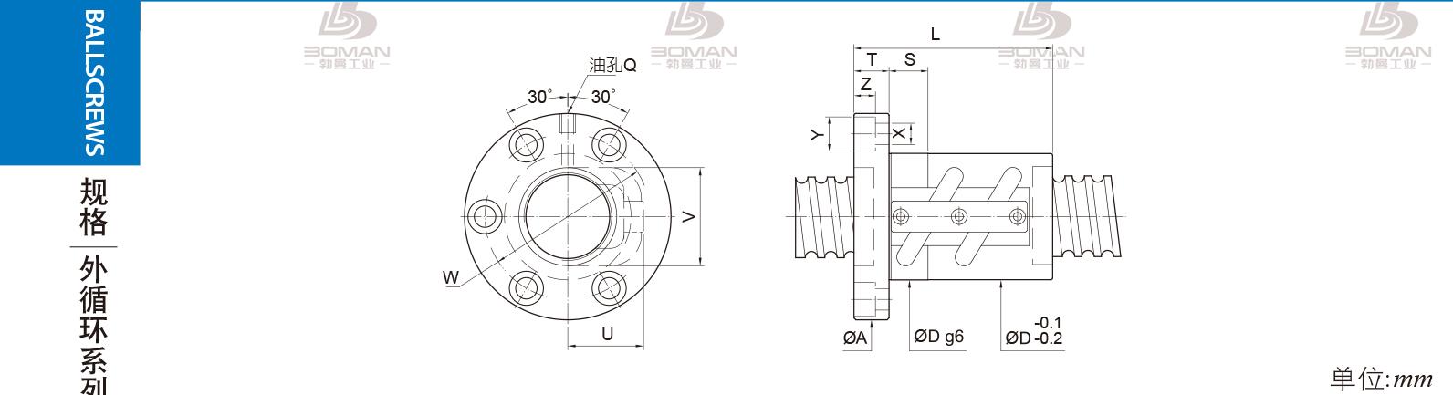 PMI FSVC1605-3.5 PMI丝杆导轨超薄型号